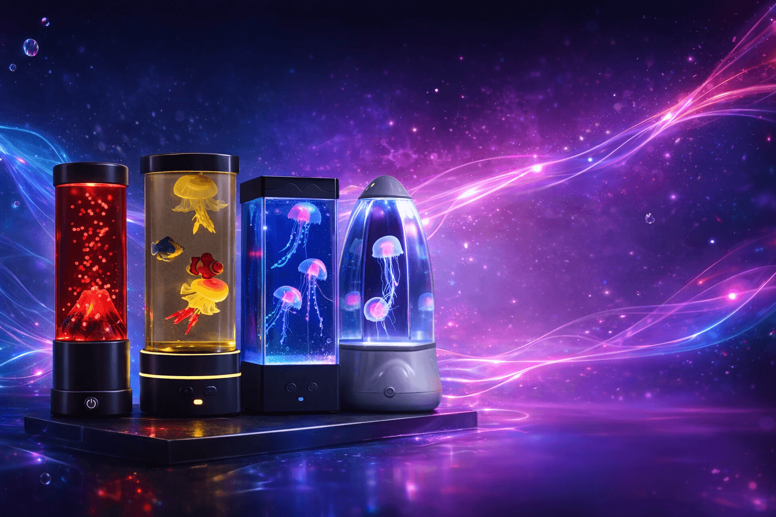 Private-Label Jellyfish Sensory Lamp Series for Top 100 Amazon US Seller